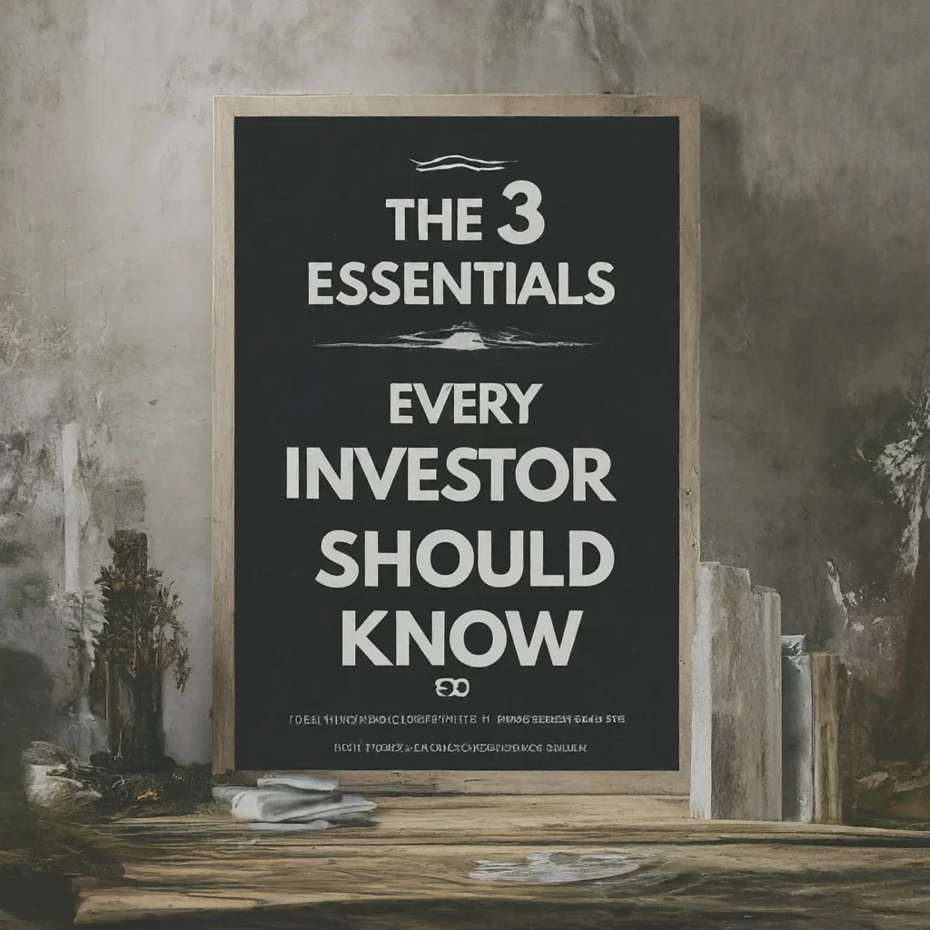 The 3 Essentials Every Investor Should Know